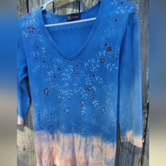 Sivan Women's Medium Floral Jersey - Picture 3 of 9